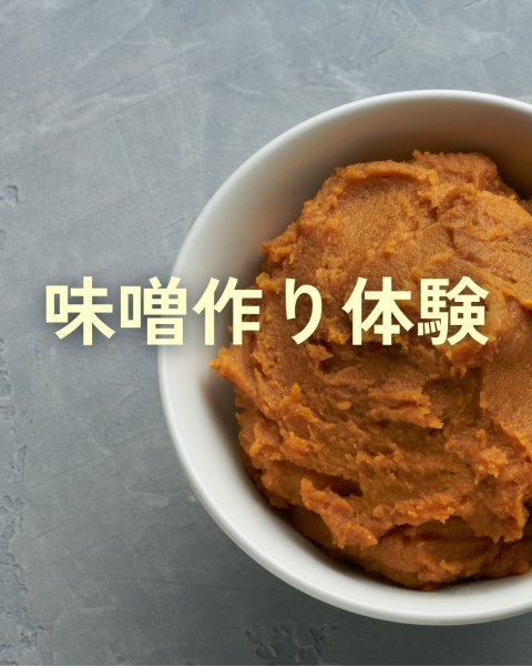 画像1: ＜開催リクエスト受付中＞味噌づくり体験 (1)